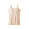 Modal Summer Camisole with Thin Straps and Built-In Bra