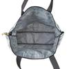 Foldable Tote Bag HPL0001 DN61. Beige Stitch