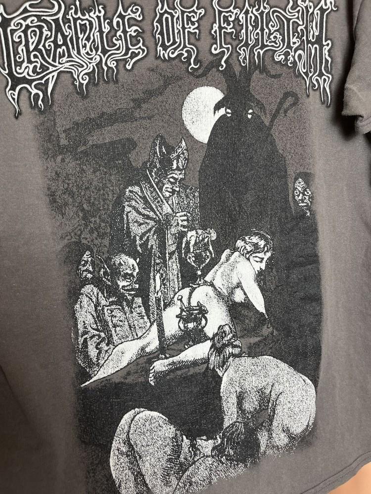 

Cradle Of Filth T-Shirt Black Metal charcoal short sleeve t-shirt QT2785 Unisex T-Shirt XL
