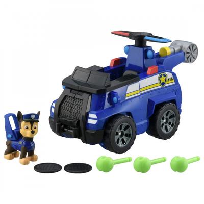 TAKARA TOMY Paw Patrol Paw Transformation Verfolgungsjagd mit fliegenden Fahrzeugen