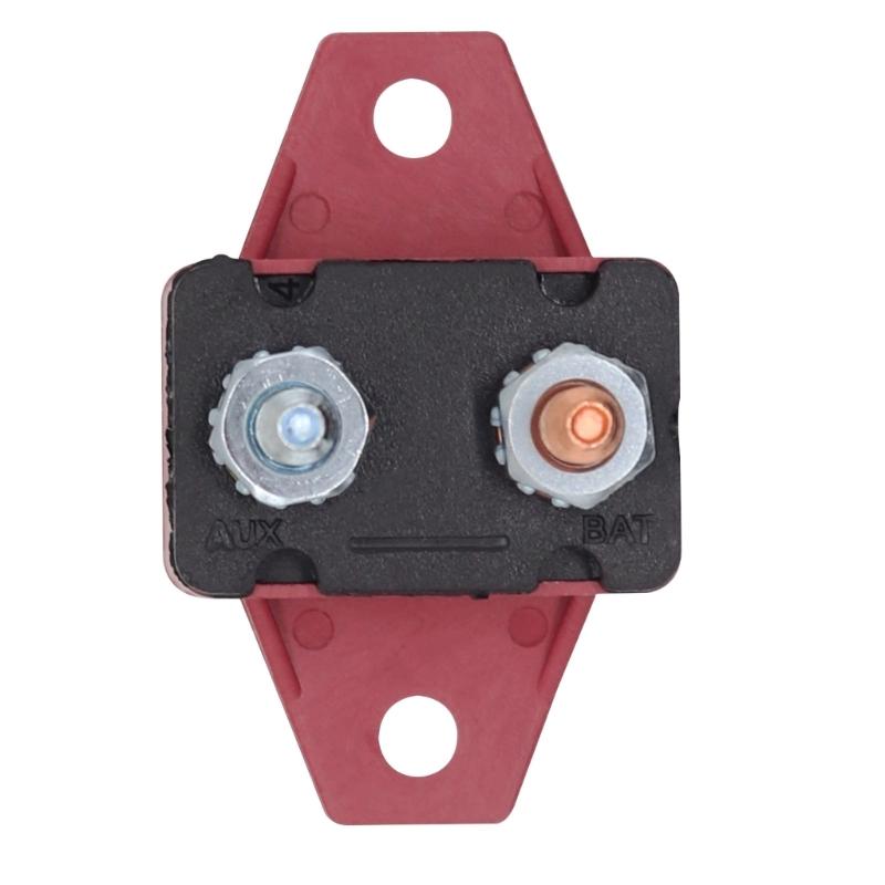 10A Circuit Breakers Auto Reset Function with Waterproof Cover Studs Bolt for Automotive, Marine, Trailers