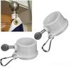 No Rust Flagpole Rotating Ring Anti-wrap Flag Pole Mounting Rings Durable Flag Pole Ring  Room