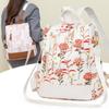 Women's 2025 Large Capacity PU Fabric Fashion Print Backpack - New Multifunctional & Portable Design