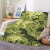 Park Dinosaur Jurassic Blanket Flannel Winter Bed Sofa Blanket Room Decoration