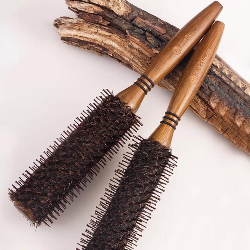 Professional Boar Bristle Round Hair Brush