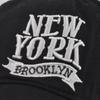 NEW YORK do old cotton washed baseball hat 3D letter three-dimensional embroidery cap