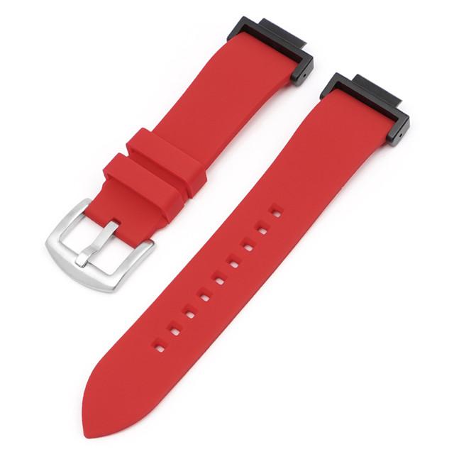 16mm Konvexní řemínek pro Casio g-shock GA110 DW-5610 DW-5600 DW-6900 DW-9052 GW-6900 GLS-8900 Náhradní řemínek Silikonový gumový pásek