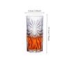 310ml/320ml Whiskey Brandy Cups Cocktail Glass Engraved Glass Cup Party Luxury Transparent Juice Milk Beverage Mugs Drinkware