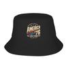 Cape Verde Flag of Cape Verde Bucket Hat For Unisex FisherUnisex Hats Fashion Fishing Caps Breathable Street Style Printed Sun Hats