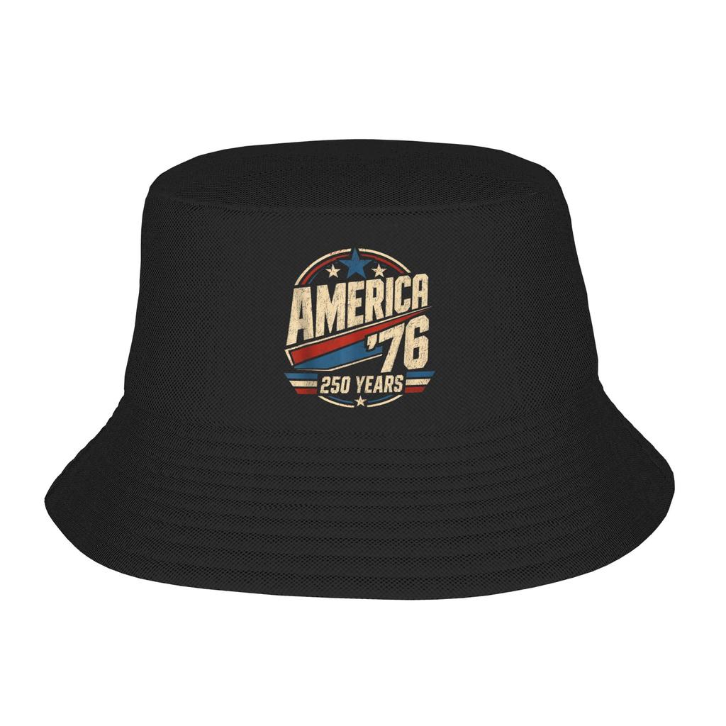 Cape Verde Flag of Cape Verde Bucket Hat For Unisex FisherUnisex Hats Fashion Fishing Caps Breathable Street Style Printed Sun Hats