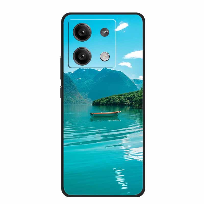 For Redmi Note 13 Pro 5G Case Lovely Soft Painted Cats TPU Silicone Funda For Xiaomi Redmi Note 13 5G Cover Etui Note13 Pro Plus