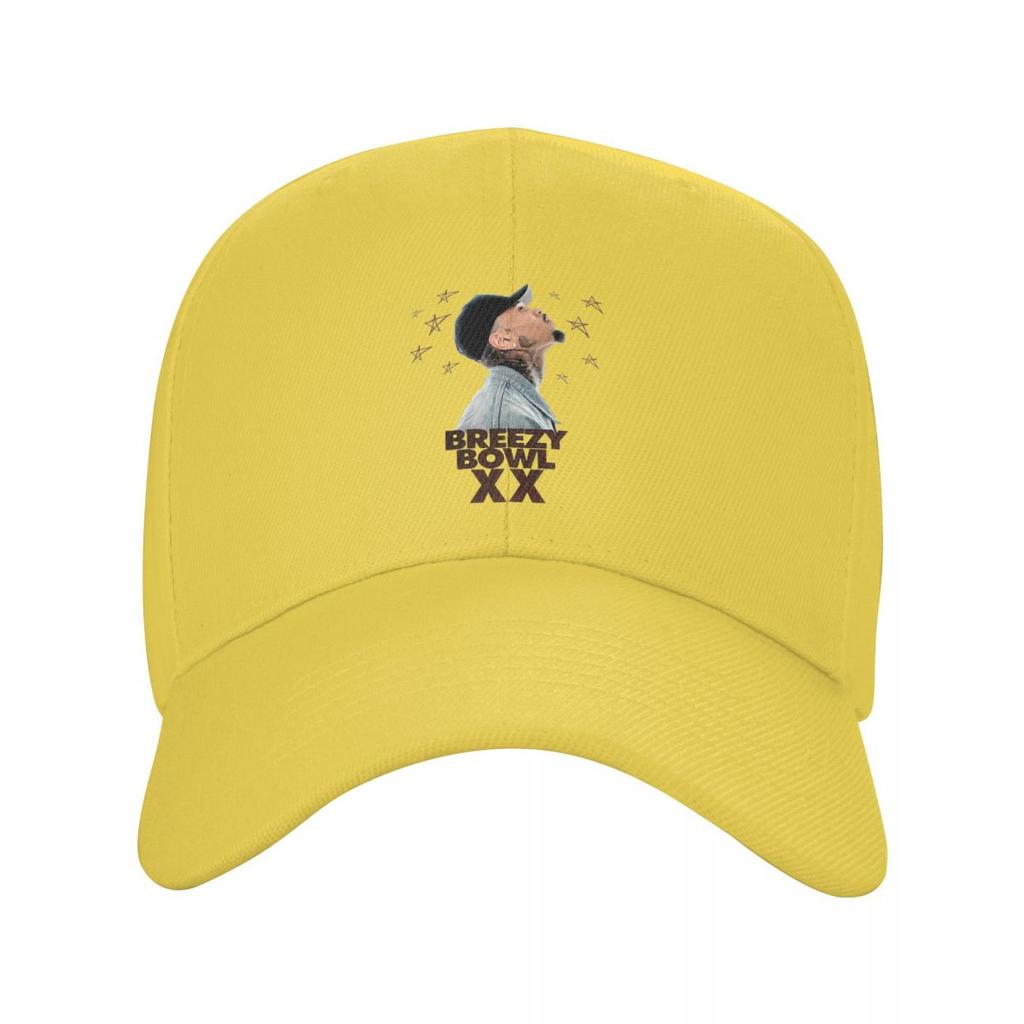 Chris Brown Breezy Bowl XX Tour 2025 Baseball Caps Fashion Men Women Hats Outdoor Cap Streetwear Baseball Hat Casquette