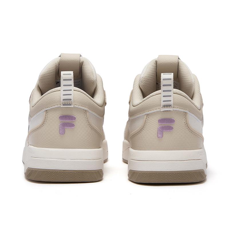 FILA Fusion Nollief Comfortable Versatile Low-Top Skate Shoes Women sneaker Beige T12W512313FAA