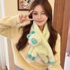 Plush Capybara Scarf Winter Warm Furry Neckerchief Cartoon Neck Gaiter Neck Warmer Stylish Neck Scarf for Adult Student