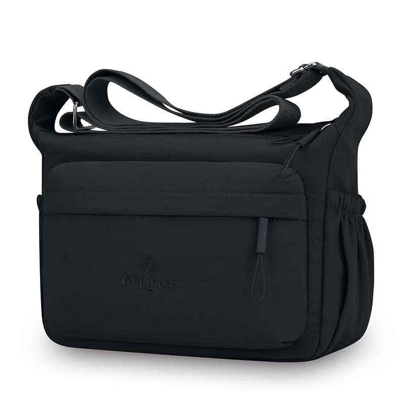 Damska torba crossbody Duża pojemność Nylonowa wodoodporna torba Wielokomorowa torba na ramię