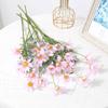 1/5Pcs White Daisies Artificial Flowers Bouquet Fake Flowers Garden Home Room Decor Party Wedding Decoration DIY Vase Ornament