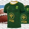Uniformă de Antrenament Rugby Sud-Africană Nouă de Vară pentru Bărbați, Top Sport cu Uscare Rapidă, Top Sport Respirabil Stil Unisex