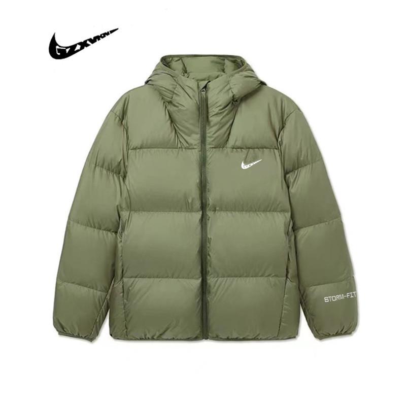 Pánská trendy zimní bavlněná bunda s kapucí 2025, volný střih, silná a teplá