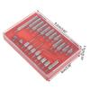 22 Pcs 0.01mm Accuracy Dial Indicator Tips Carbon steel Pointed Tip Set  For Precision Measurement