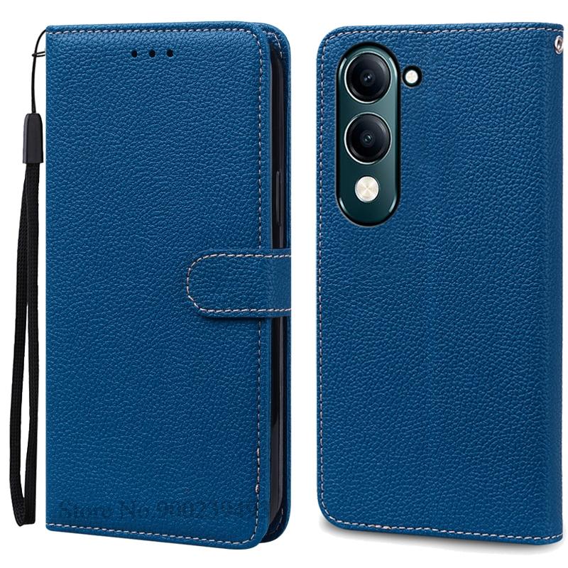 

Y04 Чехол для Vivo Y04 Чехол Книжка Кожаный Чехол-Кошелек для Vivo Y04 Чехол Мягкий ТПУ Книжка Чехол Подставка Защитный Чехол Coque Fundas For Vivo Y04