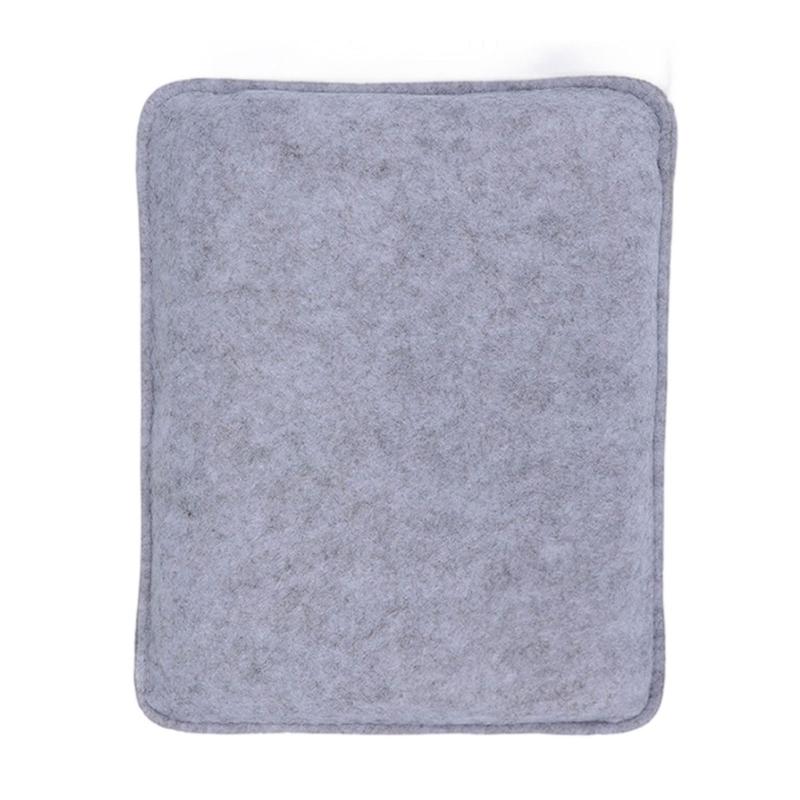 Thickened Needle Felting Pad Natural Wool Fabric Felting Mat For Adult And Hobbyists Punch Needle And Embroidery Craft