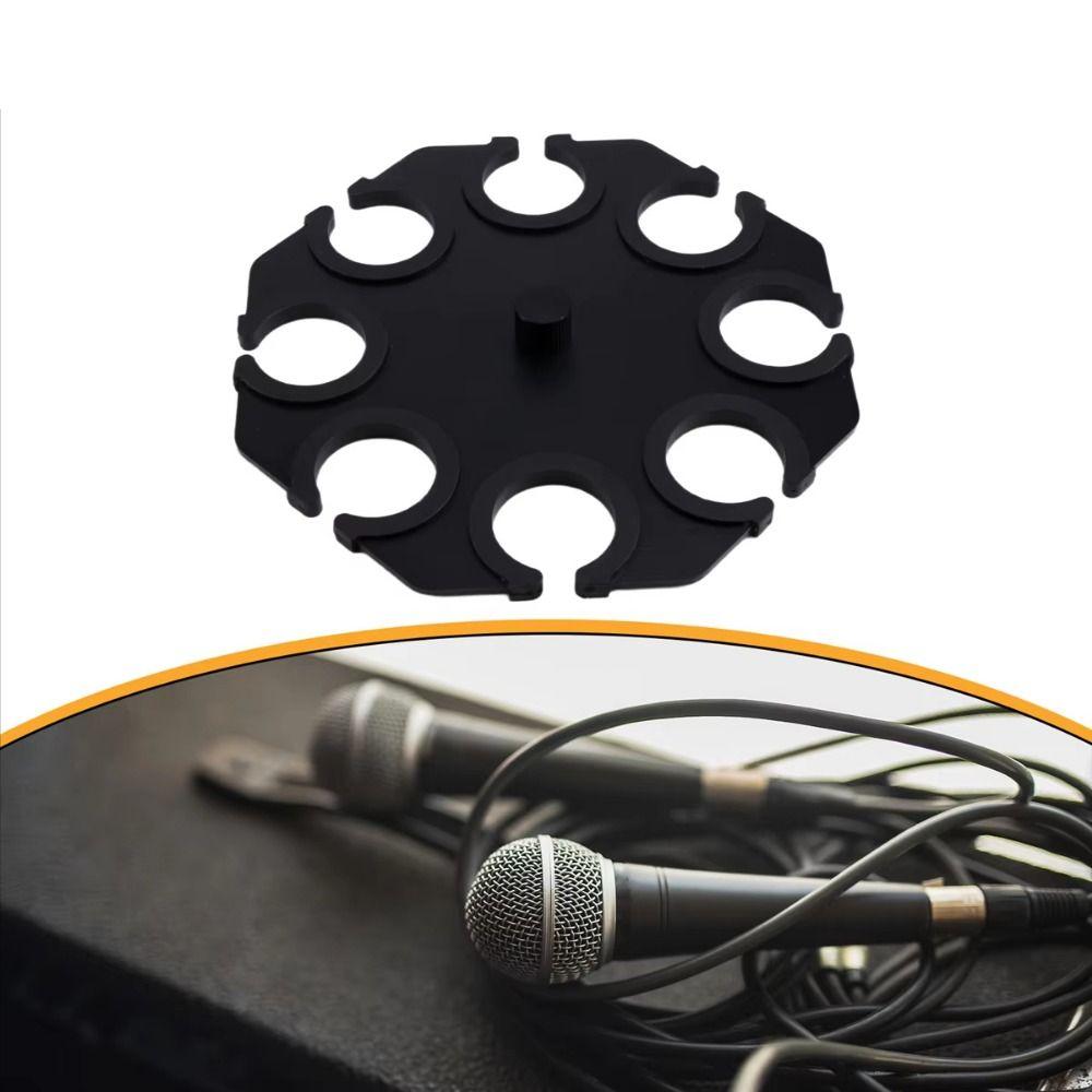 Hands Free Multi Microphone Holder Up To 6/8 Mics Mic Holder Stand  Microphone Props