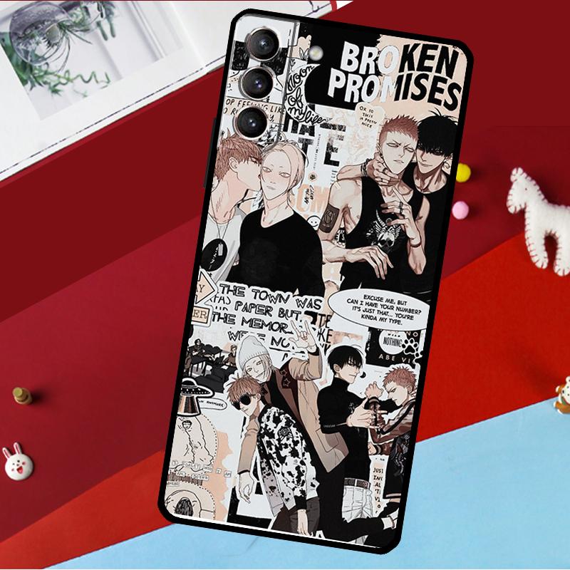 19 Days Manga comics Funda For Samsung Galaxy S26 S25 S24 S21 S22 S20 Ultra S9 S10 Plus S23 FE S25 FE Phone Case