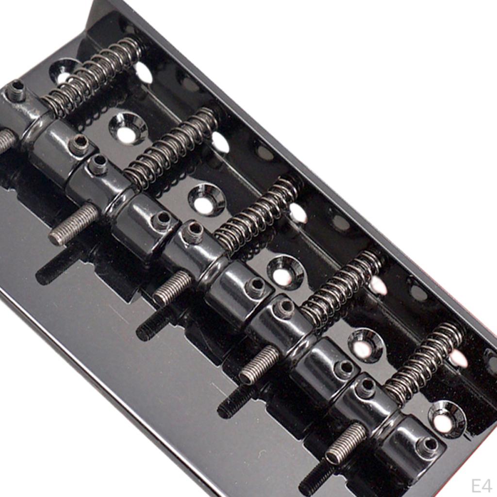 5 siodełek rolkowych mostek strunowy do elektrycznego basu części zamienne