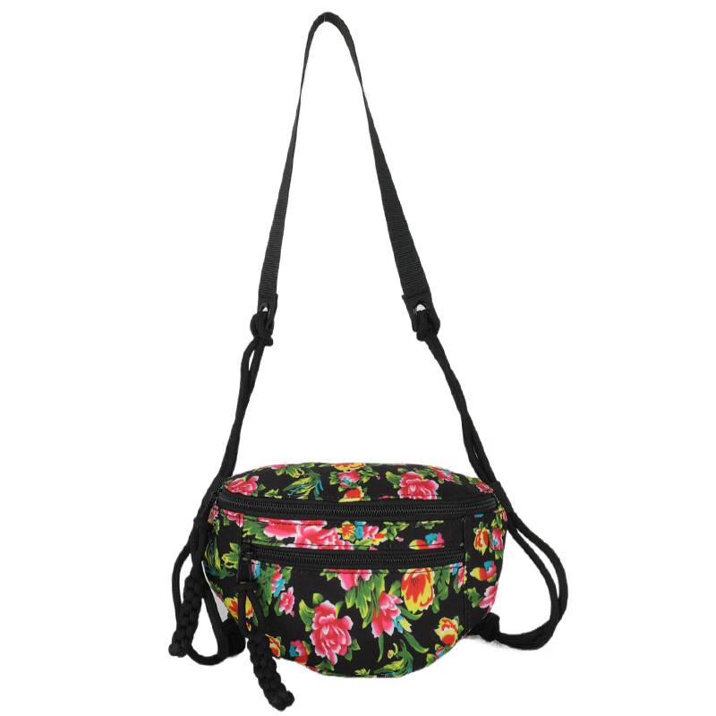 Miflame Baron Floral Men s Casual Chest Bag One Size
