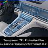 Per PORSCHE PANAMERA SPORT TURISMO 17-21 Schermo Navigazione Cambio Interni Auto Pellicola Protettiva in TPU Adesivo Antigraffio