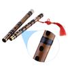 Pluggable Handmade Bitter Bamboo Flute/Dizi Traditional Chinese Musical Woodwind Instrument In E Key for Beginner Study Level