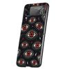 Spooky Scary Red Eye Hard PC Phone Case For Samsung Galaxy Z Flip 7 6 5 4 Black Cover For Galaxy Z Flip 3 Foldable Shell Fundas