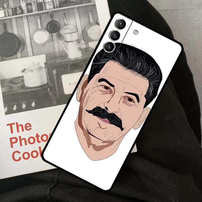 Stalin Phone Case For Samsung Galaxy S24 Ultra S22 S23 S20 S21 S24 FE S9 S10 Plus Note 10 20 Ultra