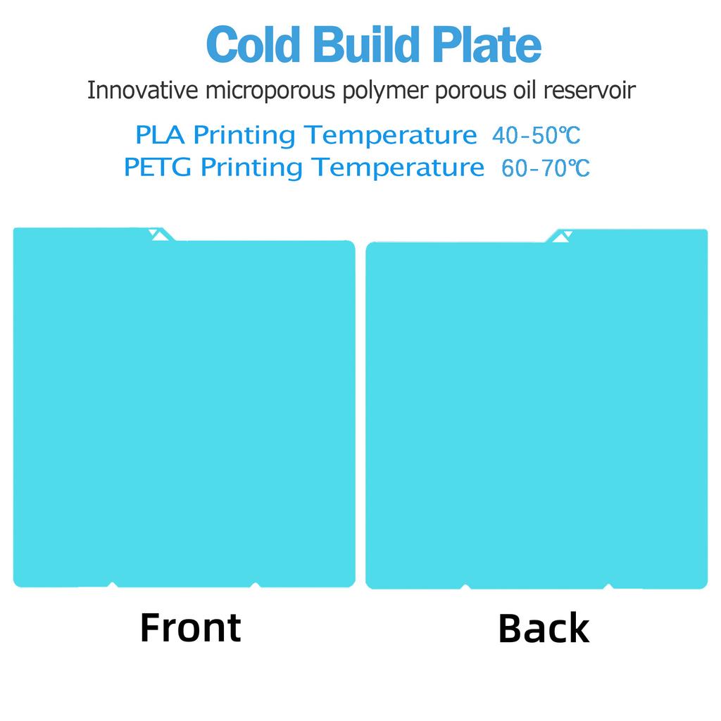 For Anycubic Kobra S1 Plate Pei Sheet 264x276mm Textured Kobra S1 Combo Build Plate Double Sided Peo Pet Pey Kobra S1C Bed