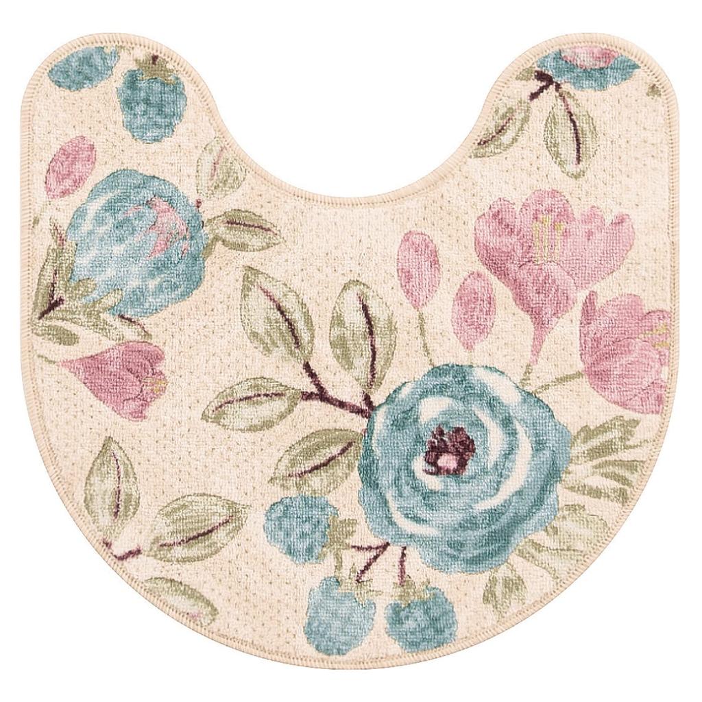 Senko S.D.S Flor Papier Toilet Mat, Approx. 58 X 60 Cm, Beige, Made In Japan, Antibacterial and Odor Resistant, 36421