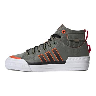 Nizza Hi Dl 'Green White Orange' Sneakers GZ2655