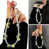 Hand-beaded Mobile Phone Lanyard Strap Crystal Car Keychain Fashion Phone Hand Rope