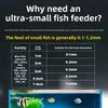 Intelligenter Futterautomat mit Timer für kleine Fische - Verstopft nicht, perfekt für Schreibtisch-Aquarien