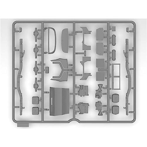 ICM 1/35 German Unimog S404 Military Truck Plastic Model 35135
