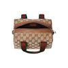 Gucci Logo Abnehmbarer Schultergurt Canvas Tragetasche Mini Unisex Tragetaschen Beige 859975-FAFWX-9870