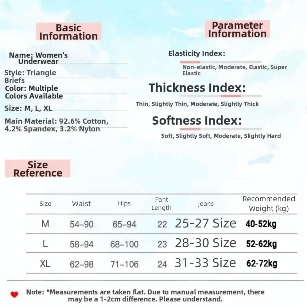 Simple Cotton Menstrual Panties Middle Waist 3 Layer Waterproof Period Briefs Soft High Elastic Physiological Pants Daily Sports