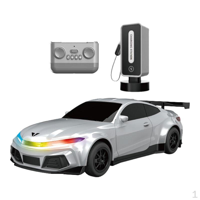 1:16 Remote Control Car Fast RC LED Lights Sound,with Charging Post,Sports,High Speed Sport