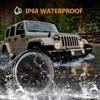 Jeep Wrangler Yellow Grille Daytime Running Light Strip