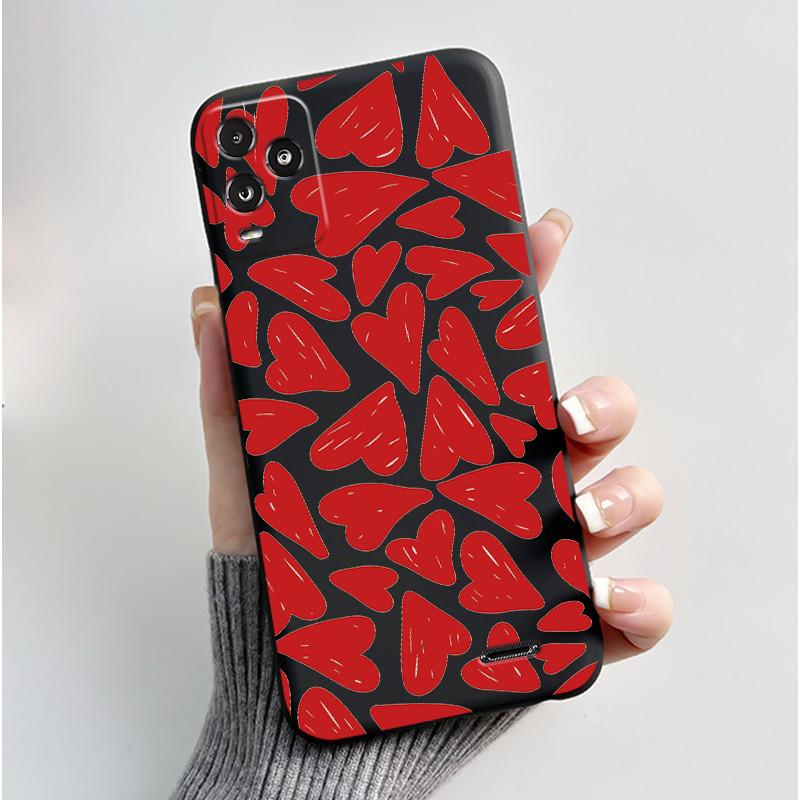 Anti-scratch Black Phone Case For BLU View 5 Pro Soft Casing For BLU View 5 Pro Trendy Style Penguins In The Snow Pattern Shell