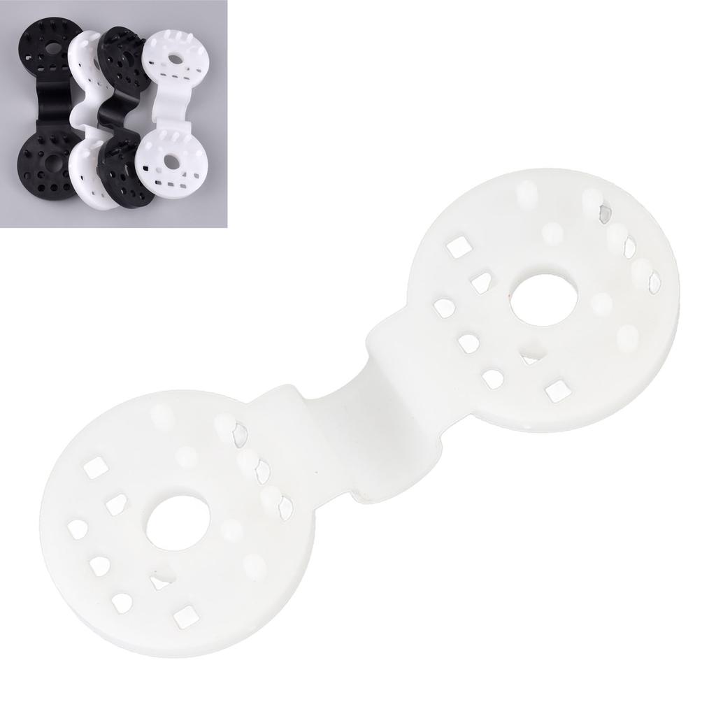 100pcs Shade Cloth Plastic Clips Round Fixing Clips for Greenhouse Outdoor Garden Anti Bird Netting Agricultural Sunshade