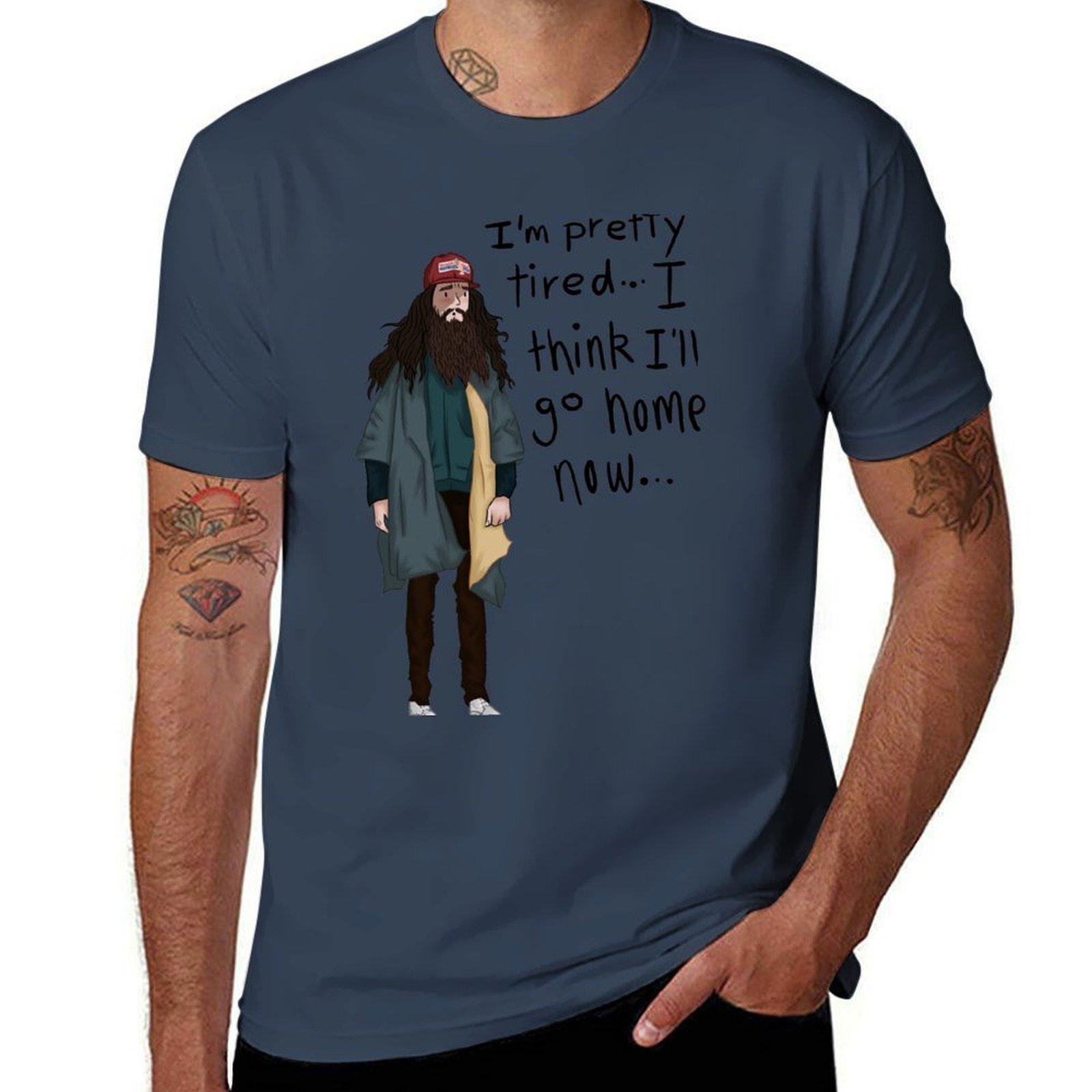 I Think Ill Go Home Now Tshirt Casual Graphic Print Tee S
