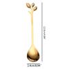 6 Pack Tableware Dessert Spoons Stirring Spoon for Kitchen Stirring Mixing Sugar