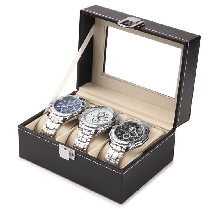 PU Leather Watch Display and Storage Box