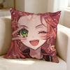 S-Sugar Sugar Rune Comic C-Chocola Meille  Square Double-Sided printed Pillow Case Bedroom Bedside Pillow Sofa Cushion Cover