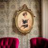Classical Floral Border Photo Frames Wall-mounted Picture Frame Bedside Table Wedding Anniversary Photo Frame Desk Decoration